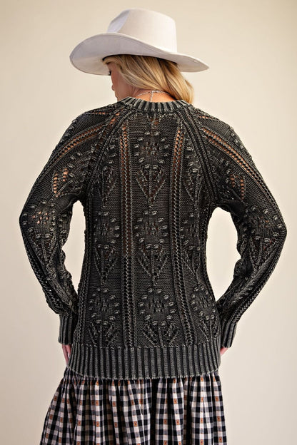 Boho Bounty Sweater (4 Colors)