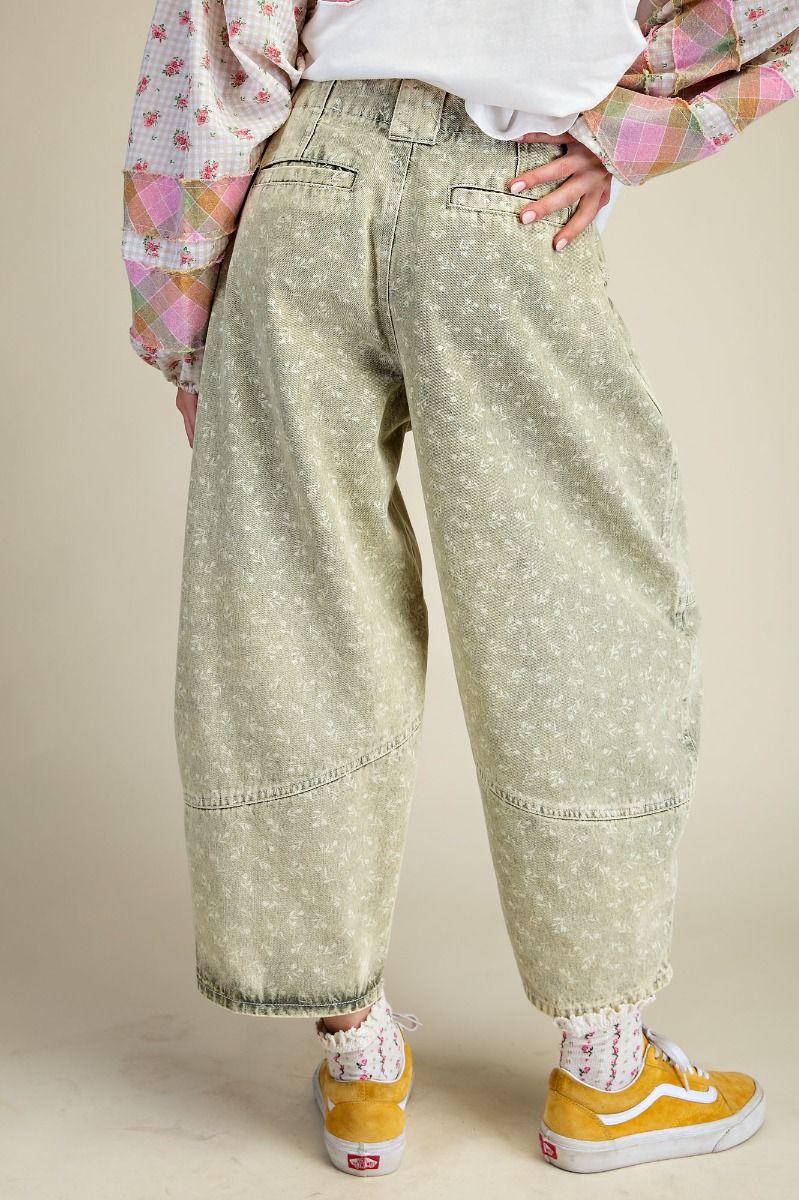 Wild Sage Barrel Pants