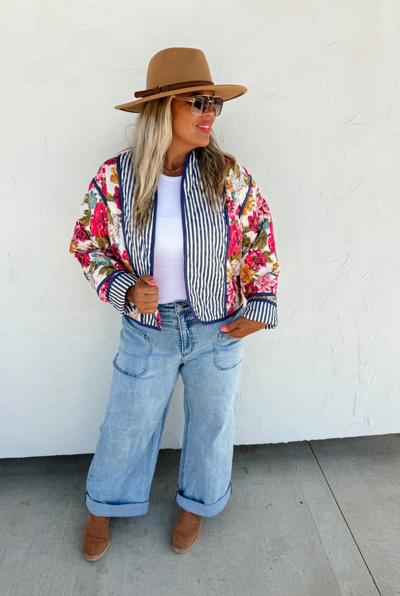 Mae Floral Quilted Jacket