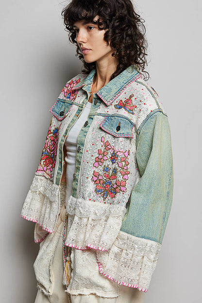 The Incredible Beaded Jean Jacket