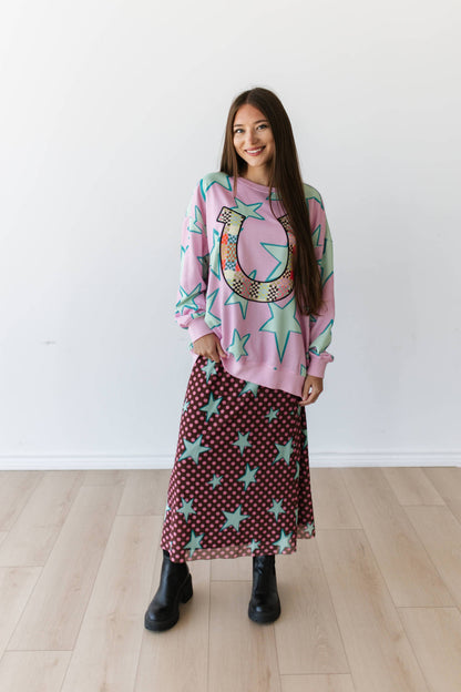 Horseshoe Heaven Pullover