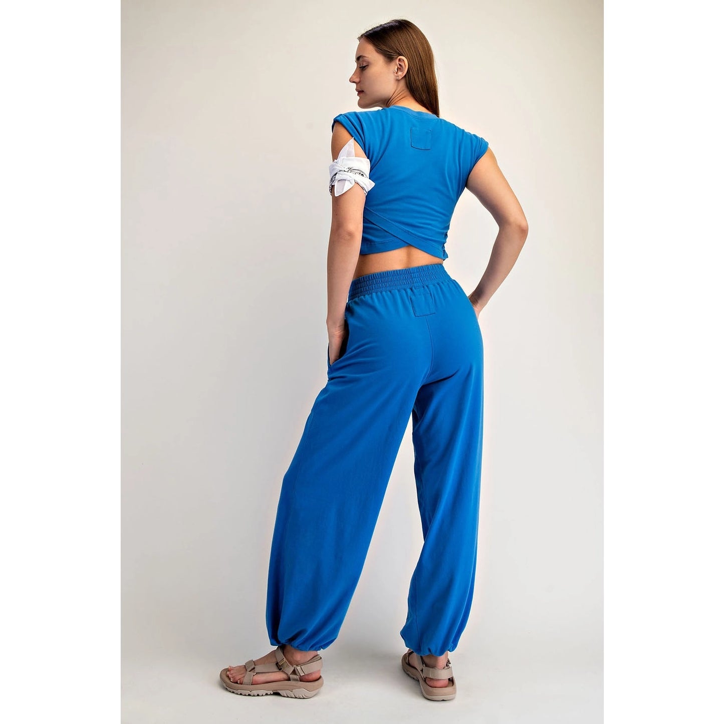 Cotton Lycra Crossover Active Set