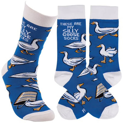 These Are My Silly Goose Socks