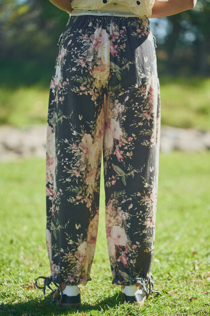 Woodland Blossom Printed Denim Jeans