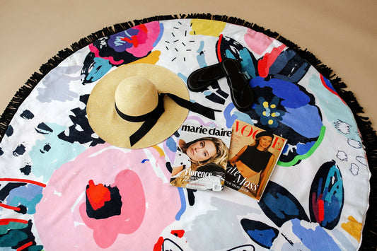 Beach Towel - Flower Child