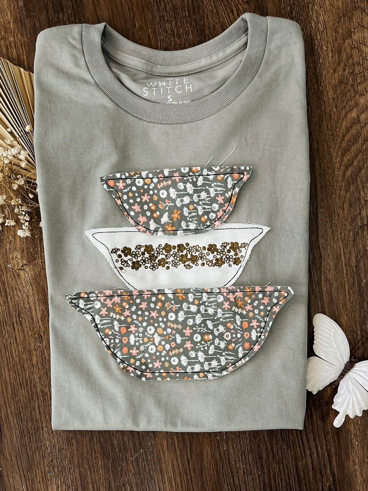 Vintage Bowl Embroidered Tee