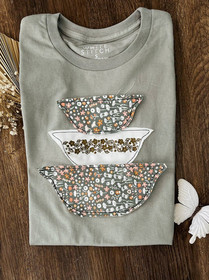 Vintage Bowl Embroidered Tee