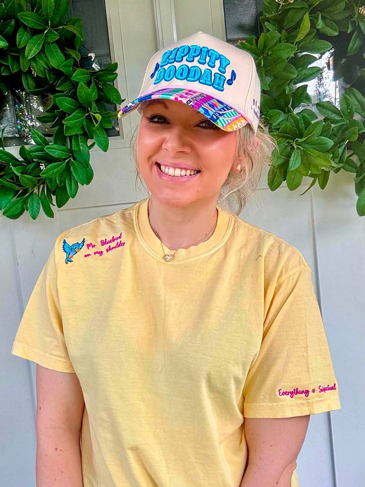 Zippity Doodah Hat & Bluebird Tee