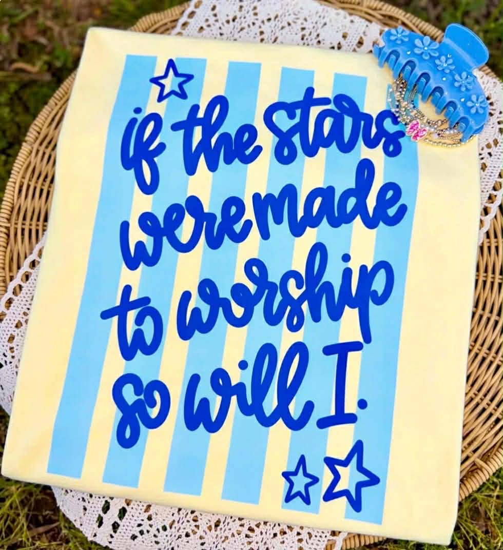 Stars and I Will Worship Tee