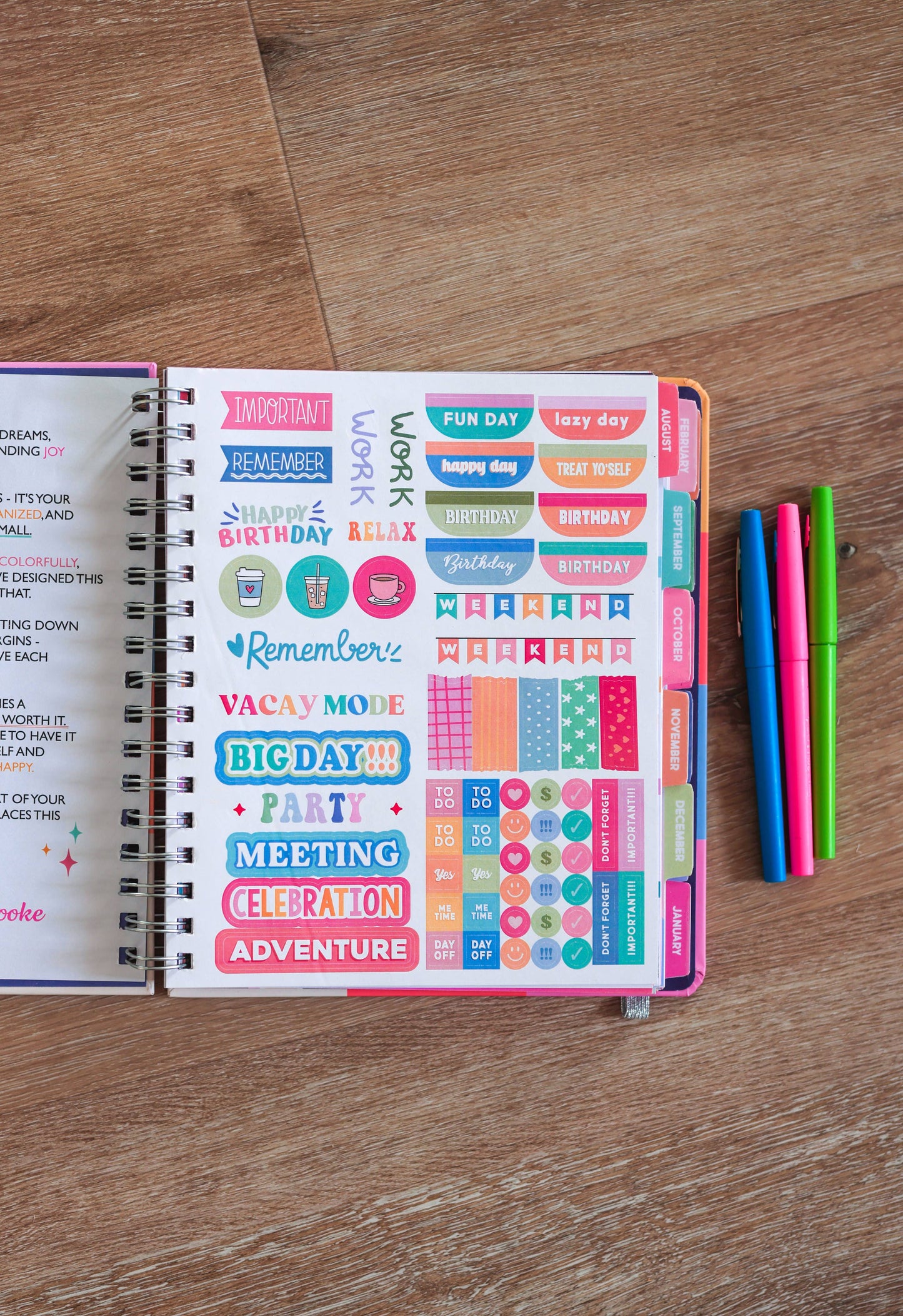 Agenda - 17-Month Academic Planner - Aug 2026 to Dec 2027