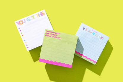 Sticky Notes Pad - "Doing My Best..." - 300 Sheets
