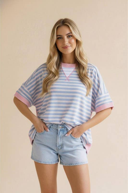Chill Mode Stripe Top