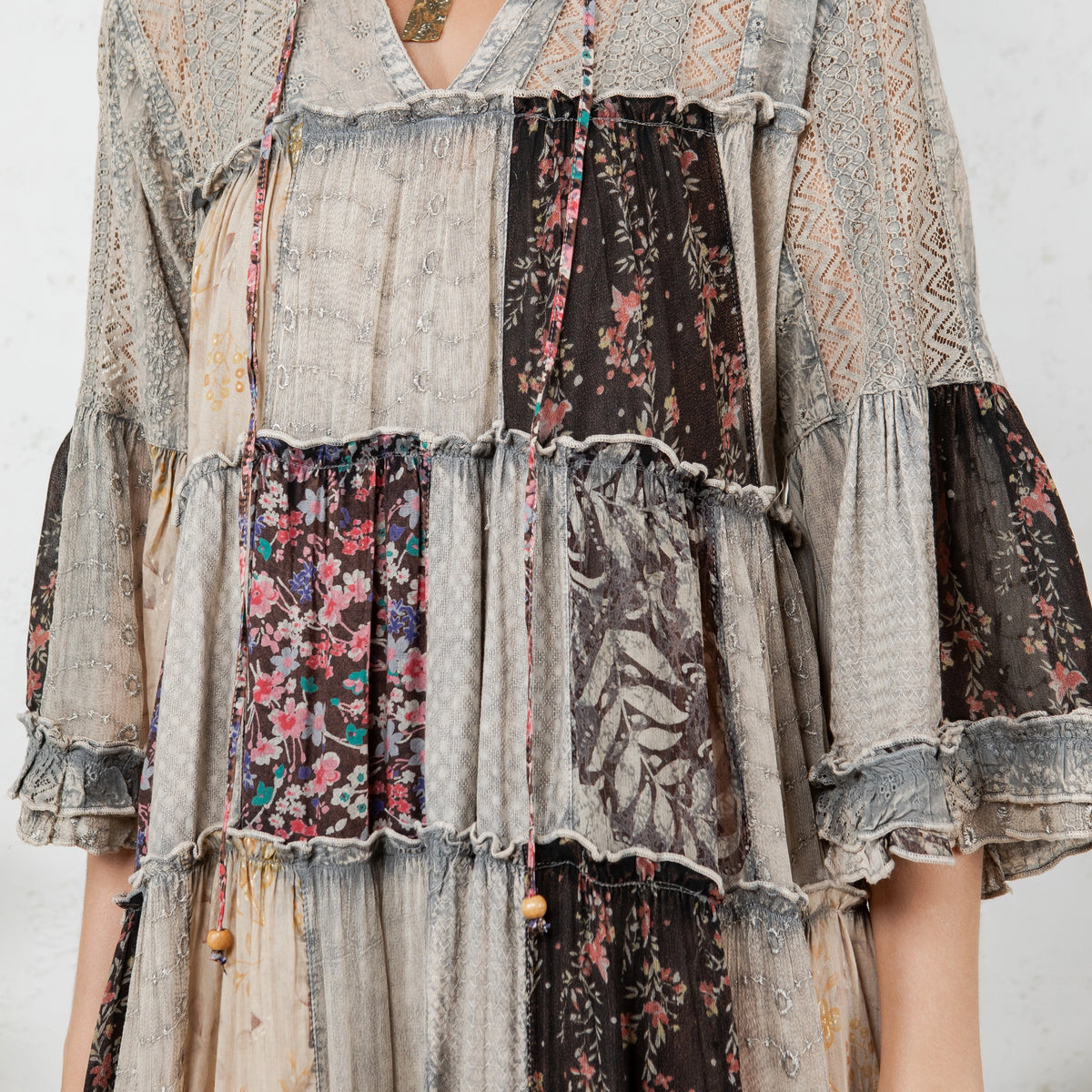 Timeless Long Patchwork Dress