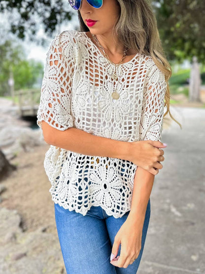 Desert Daisy Crochet Top