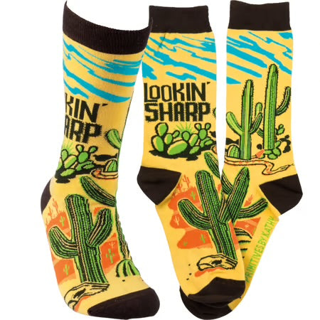 Lookin’ Sharp Socks