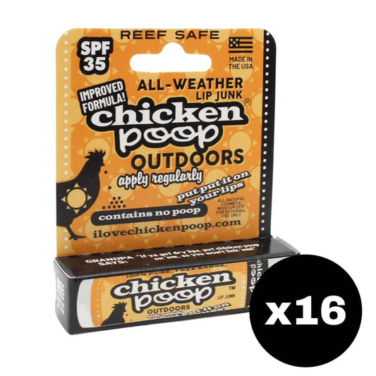 Chicken Poop® Outdoors SPF 35 Sunscreen Lip Balm