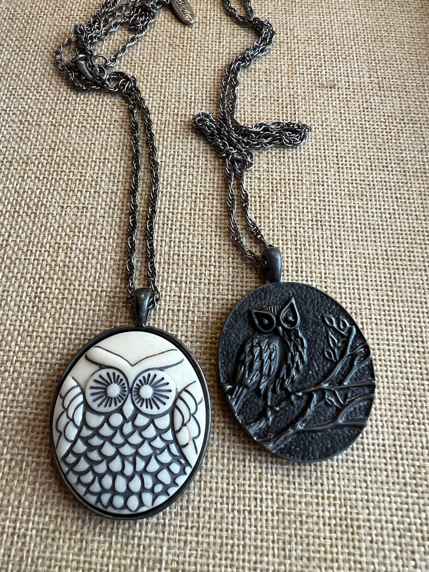 Owl Vintage Necklace