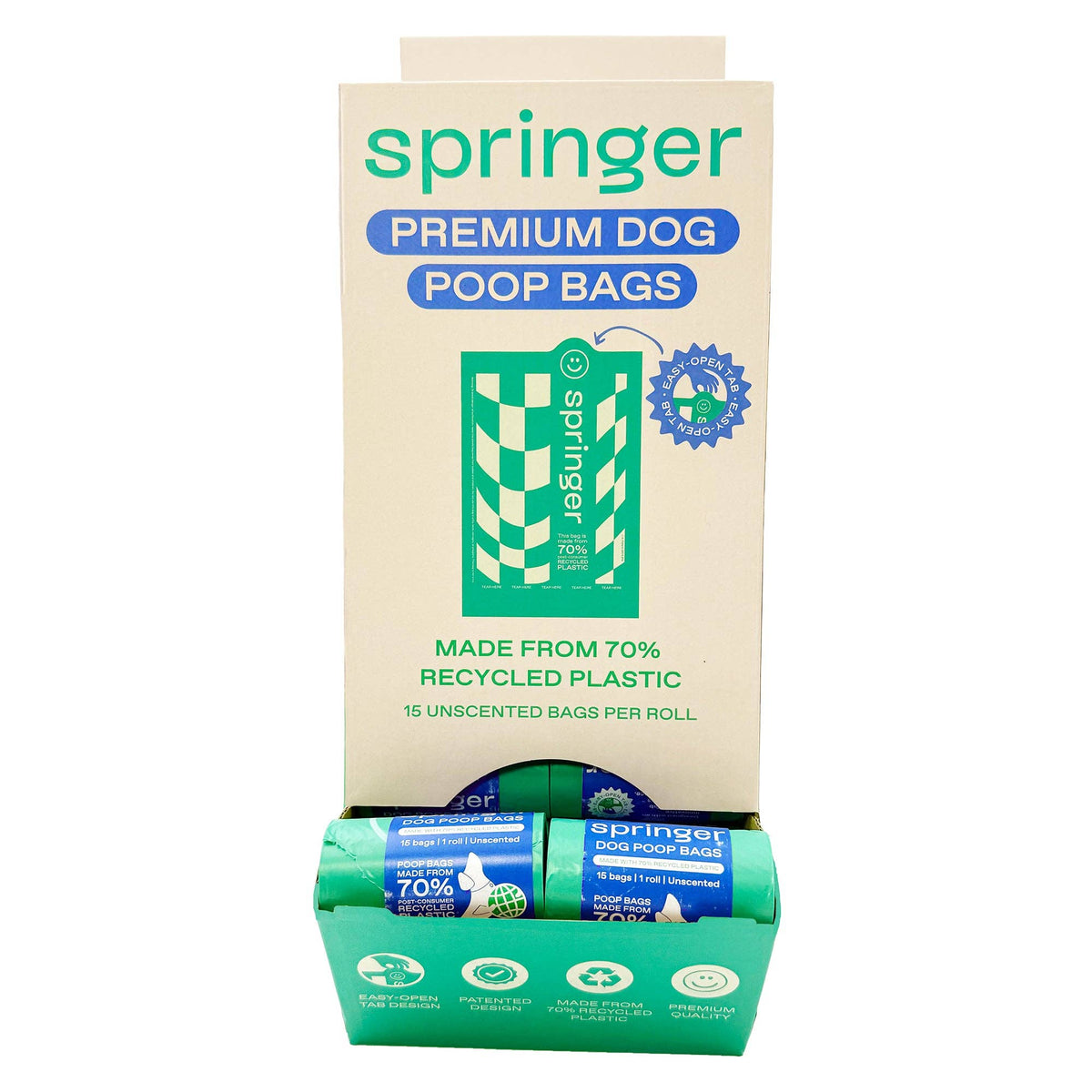 Premium Dog Poop Bag Rolls