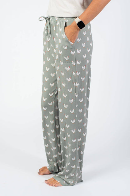 Chicken Bamboo Pajama Pants