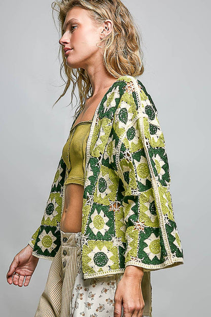 Granny's Dream Crochet Cardigan
