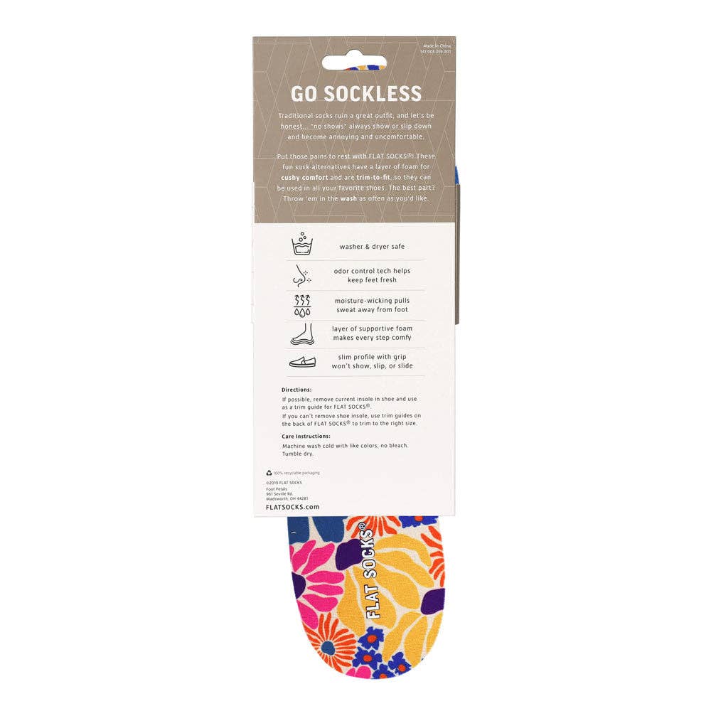 Groovy Bloom FLAT SOCKS