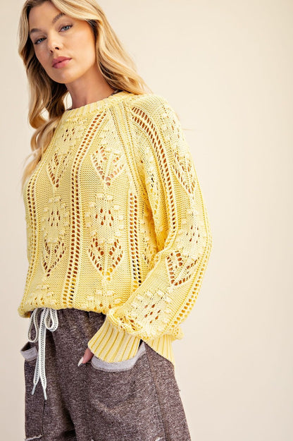 Boho Bounty Sweater (4 Colors)