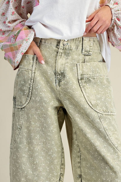 Wild Sage Barrel Pants