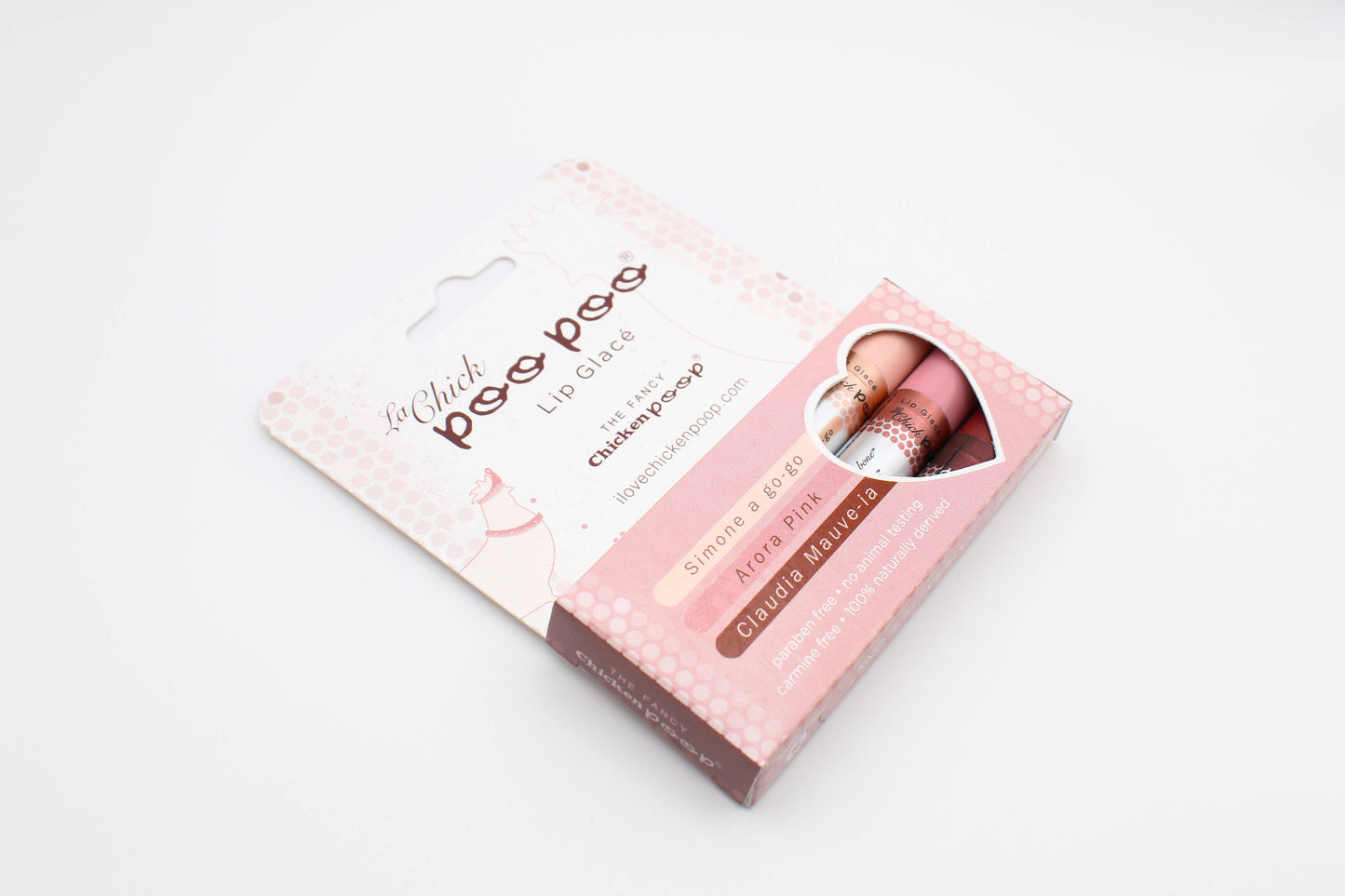 La Chick Poo Poo® Shimmer Lip Balm Trio