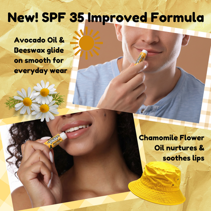 Chicken Poop® Outdoors SPF 35 Sunscreen Lip Balm