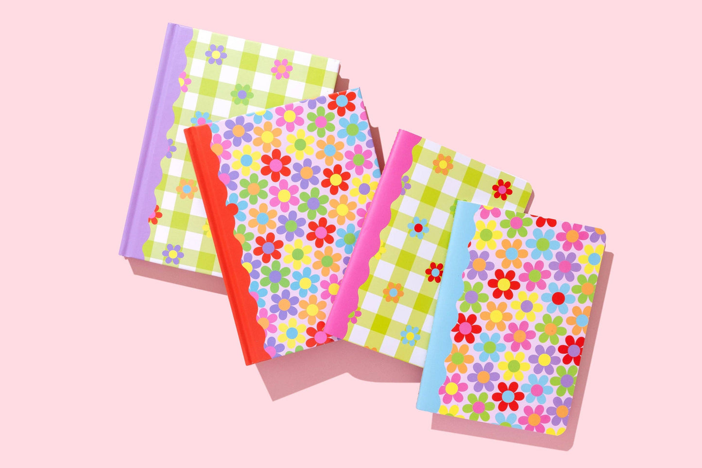 Hardcover Notebook - Flora - Flower Print - 200 Pages