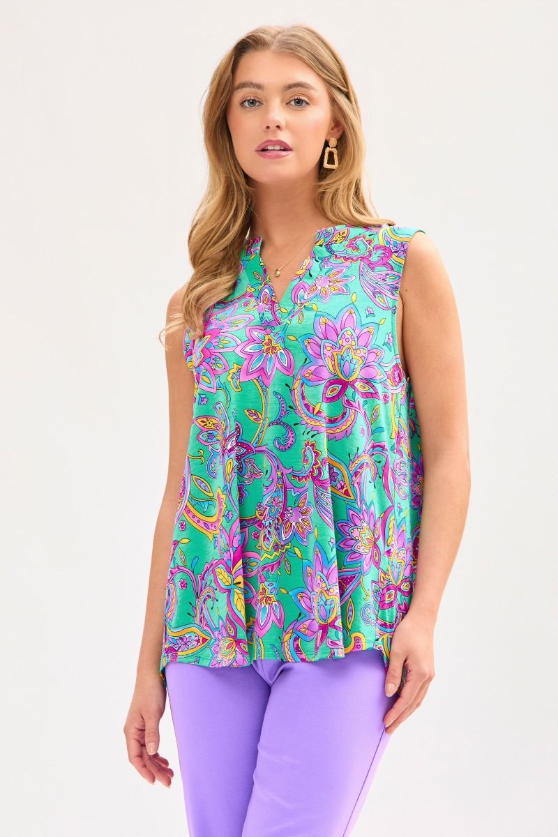 Scarlett Paisley Tank