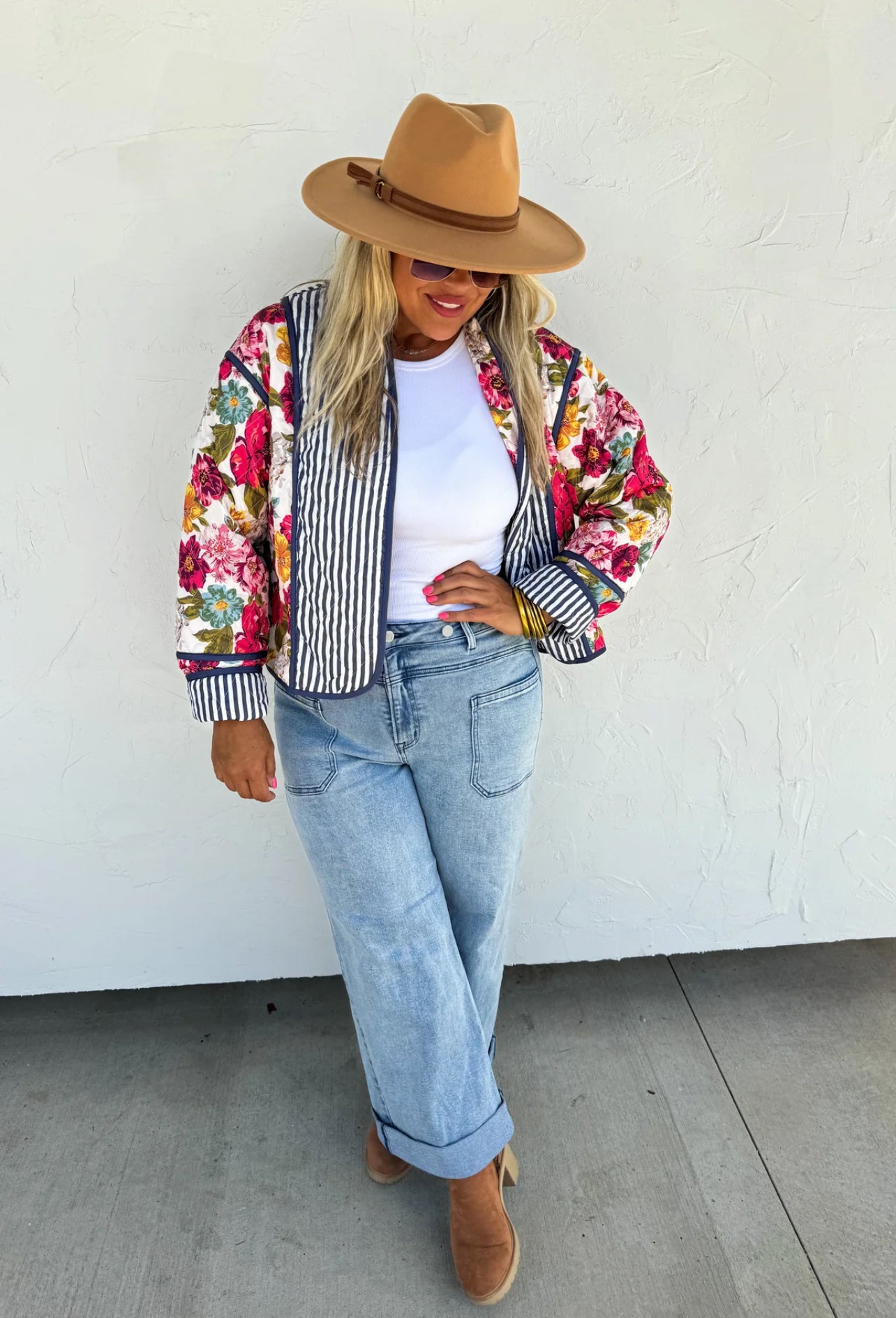 Mae Floral Quilted Jacket