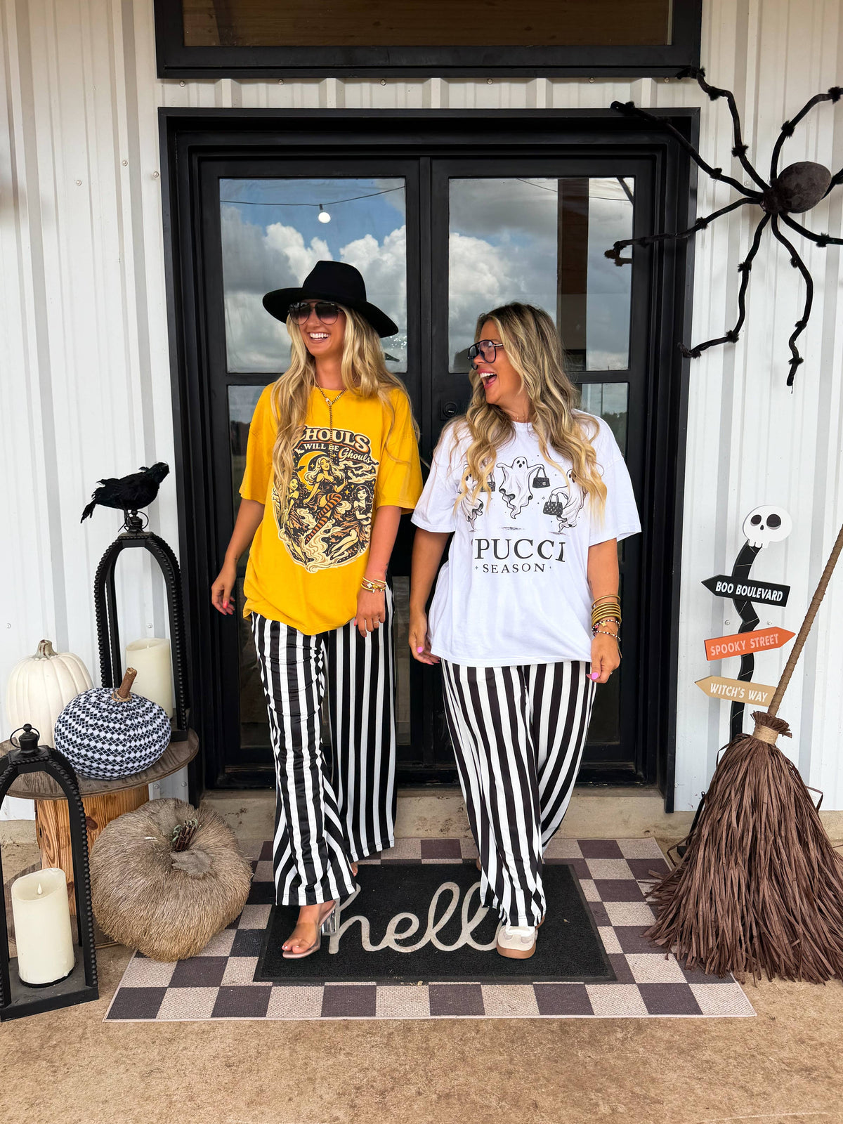 Batty Striped Pants