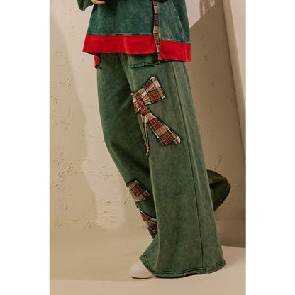 Mineral Wash Holiday Bow Sets (2 colors)