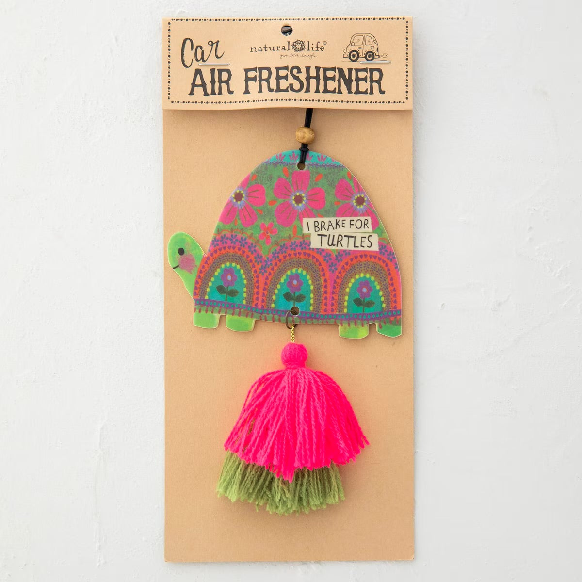 Natural Life Turtles Car Air Freshener