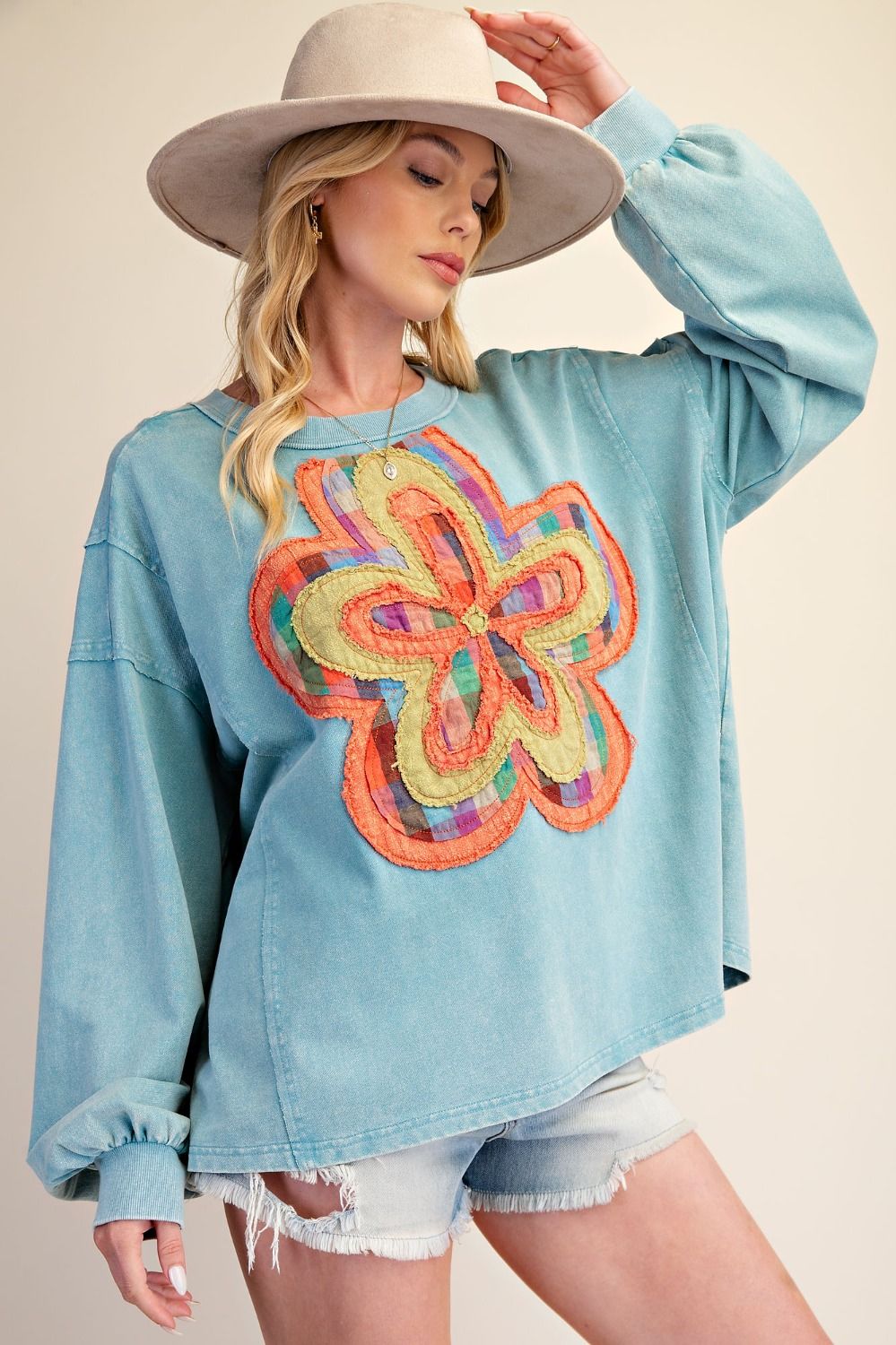 Flowers for Hours Pullover