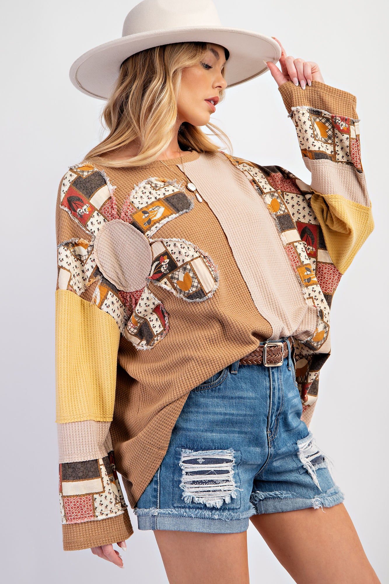 Fall Patchwork Top