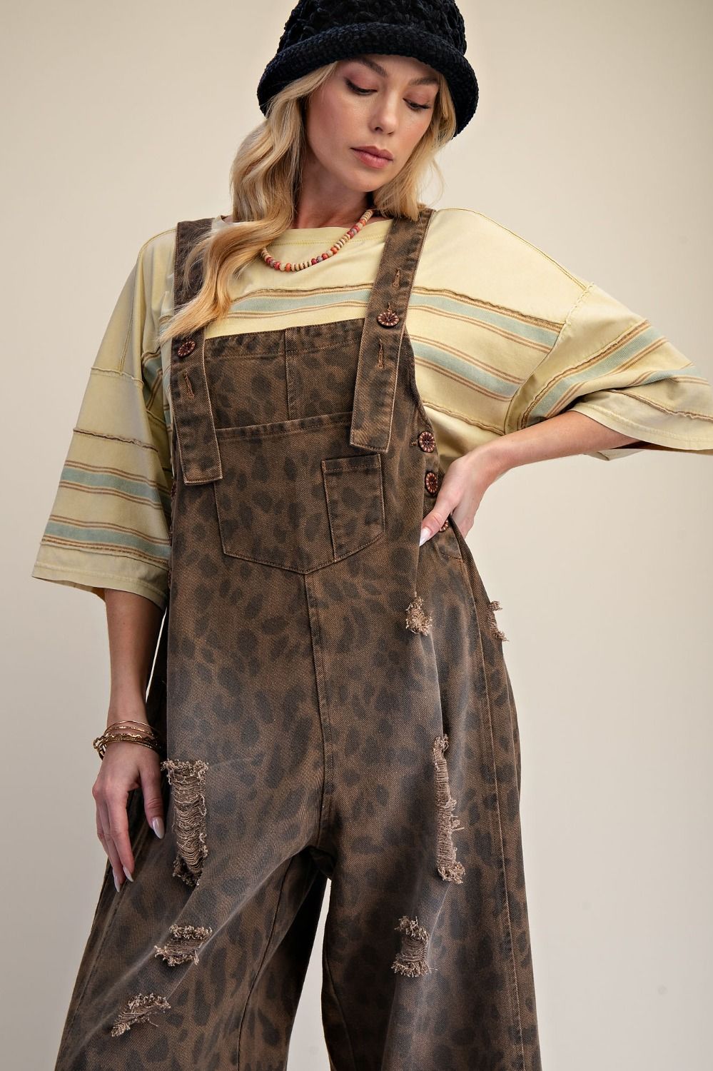 Leopard Lovin’ Overalls