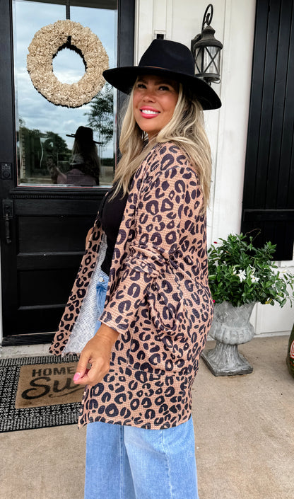 Leopard Print Cardigan (thumb holes)