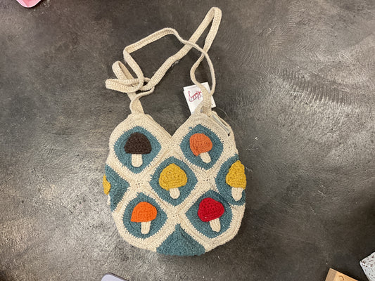 Crochet Mushroom Purse