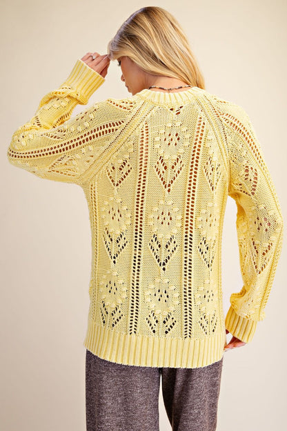 Boho Bounty Sweater (4 Colors)