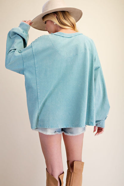Flowers for Hours Pullover
