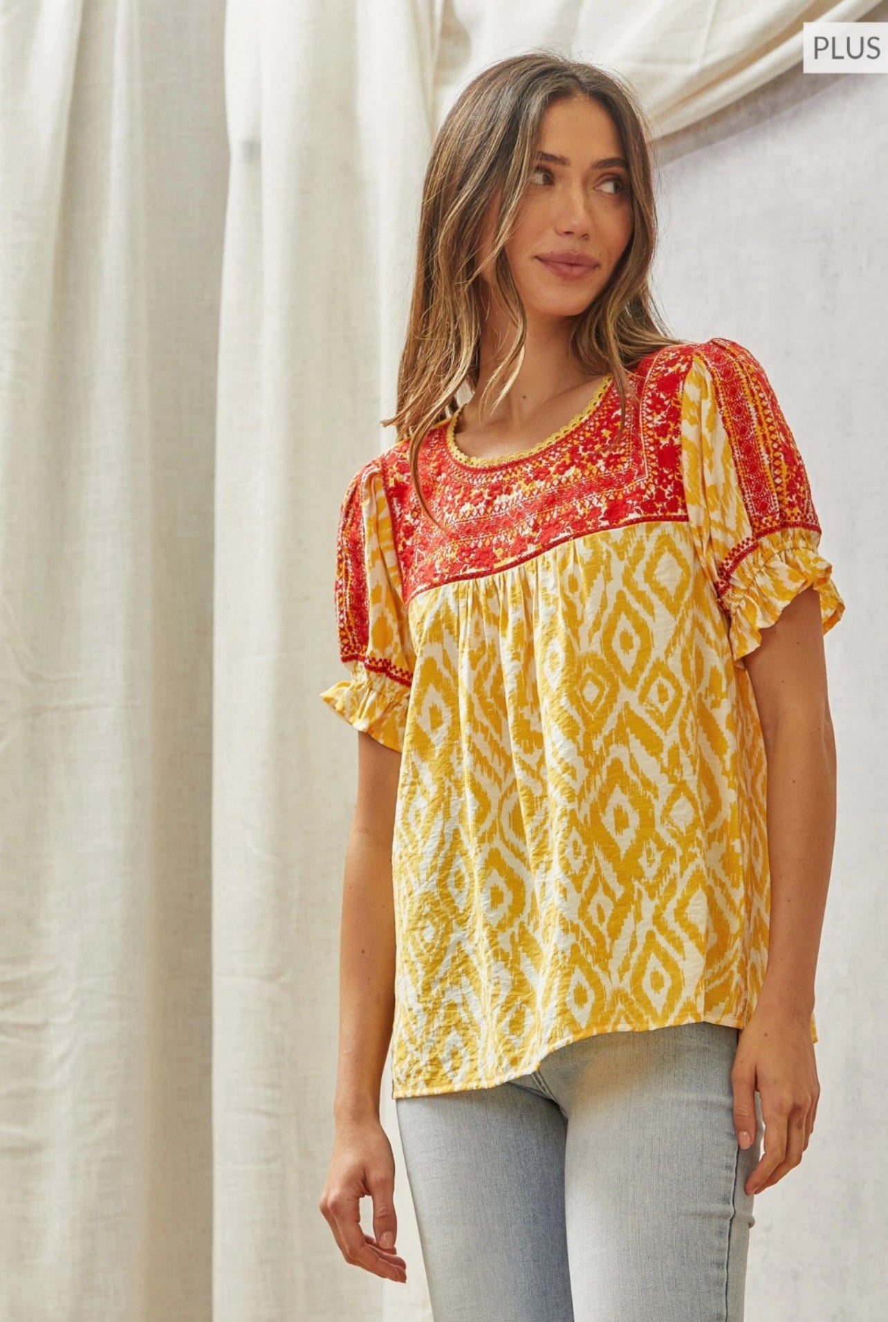 Savannah Jane Embroidered Top