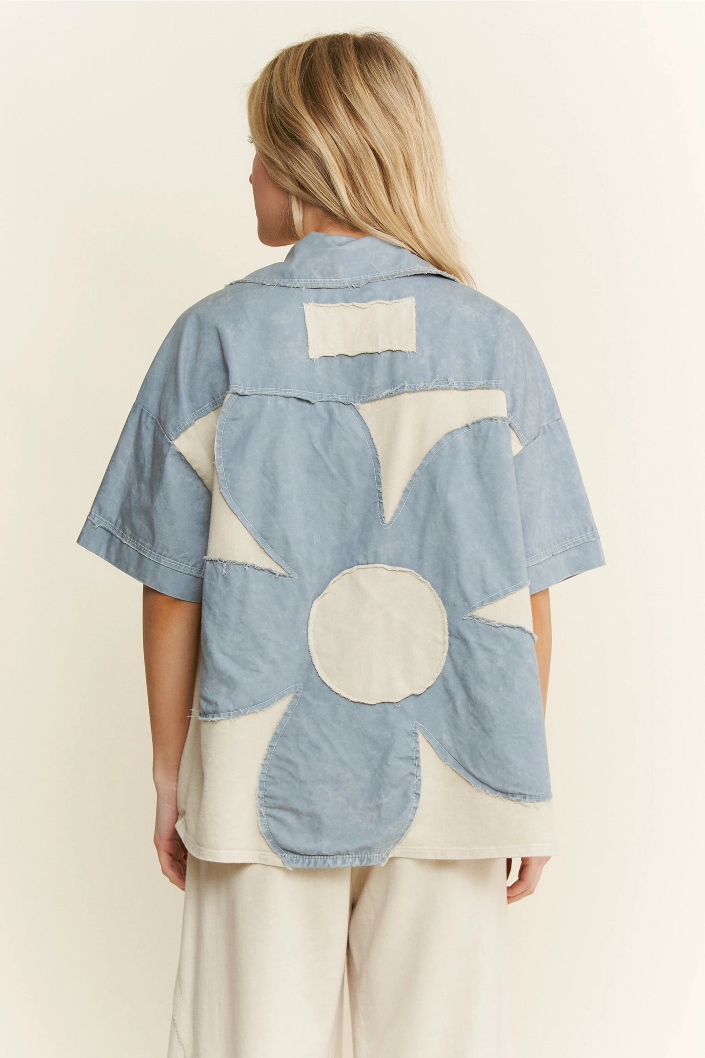 Spare Time Flower Power Top