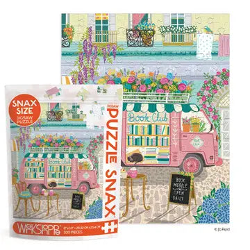 Mobile Book Club 48 Piece Jigsaw Puzzle Snax