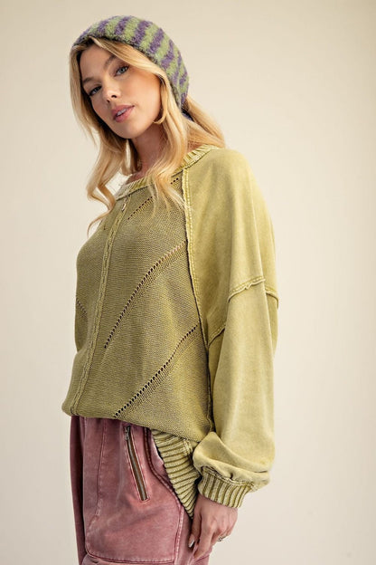 The Matcha Knit Sweater