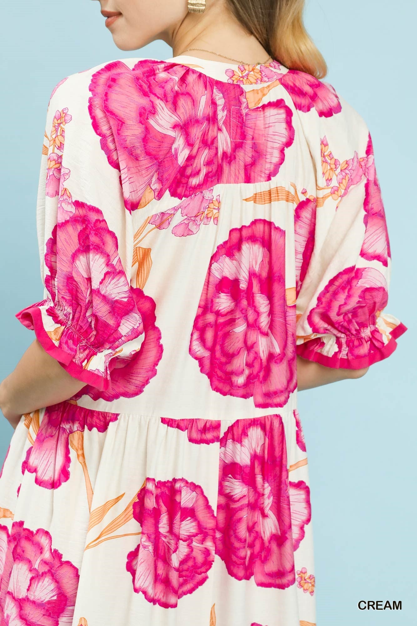 Pink Peony Dress