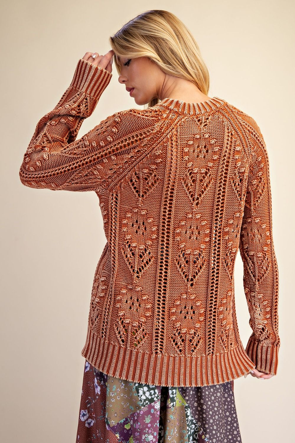 Boho Bounty Sweater (4 Colors)
