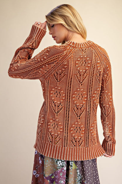 Boho Bounty Sweater (4 Colors)