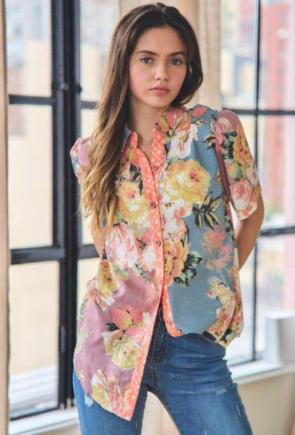 Wyandotte Floral Shirt